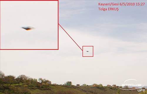 Türkiye'den UFO görüntüleri