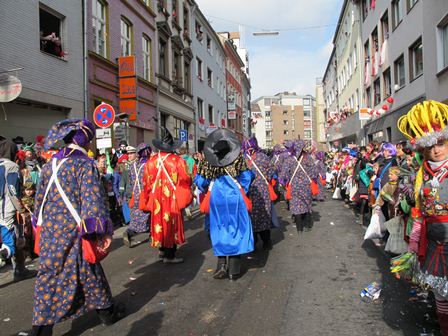 Köln'de Rio karnavalı coşkusu