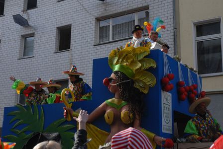 Köln'de Rio karnavalı coşkusu