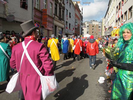 Köln'de Rio karnavalı coşkusu