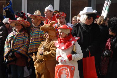 Köln'de Rio karnavalı coşkusu