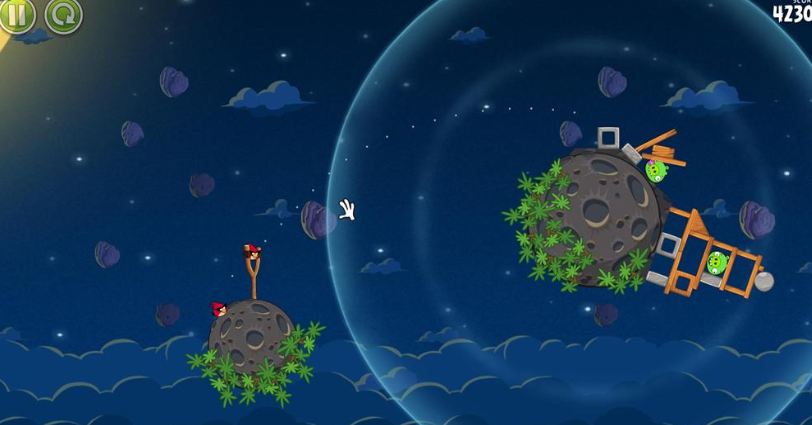 Angry Birds Space (Öfkeli Kuşlar Uzay) oyunu