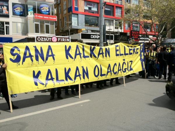 Fenerbahçe-Trabzon maçı öncesi miting