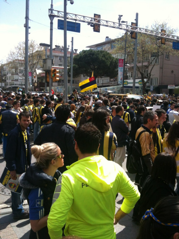 Fenerbahçe-Trabzon maçı öncesi miting