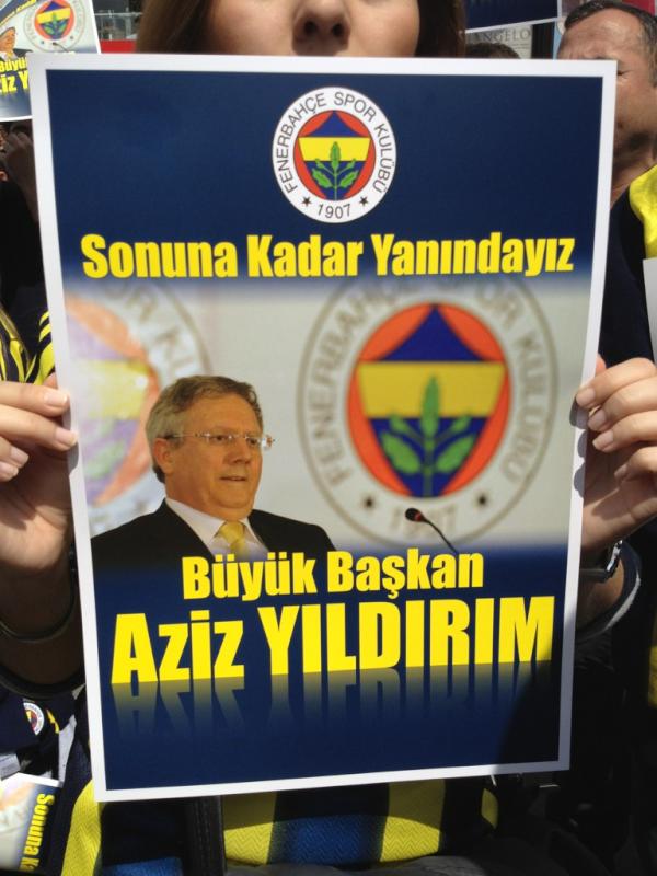 Fenerbahçe-Trabzon maçı öncesi miting