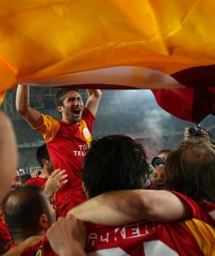 Galatasaray'ın şampiyonluk sevinci