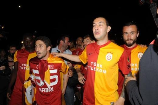 Galatasaray'ın şampiyonluk sevinci