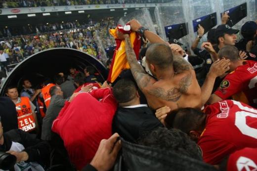 Galatasaray'ın şampiyonluk sevinci