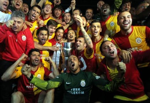 Galatasaray'ın şampiyonluk sevinci