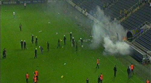 Zorlu derbi sonrası yaşanan olaylar