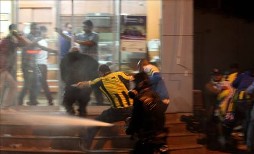 Zorlu derbi sonrası yaşanan olaylar