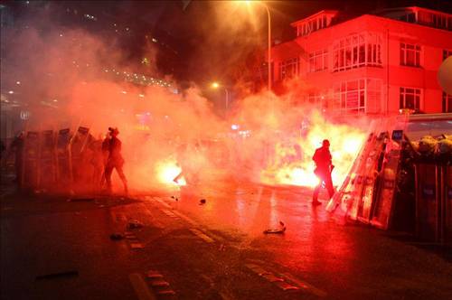 Zorlu derbi sonrası yaşanan olaylar