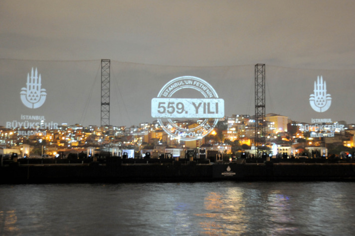 İstanbul’un fethi için muhteşem şölen 