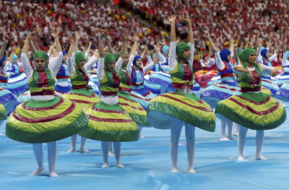 Euro 2012'den renkli kareler