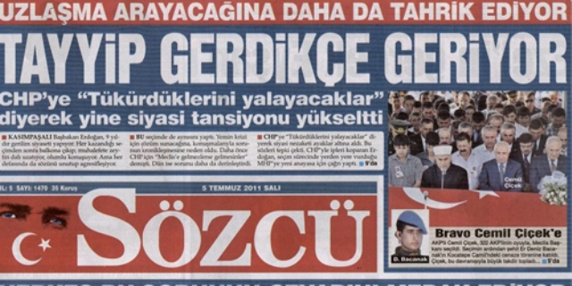 Sözcü Gazetesi Genel Yayın Yönetmeni