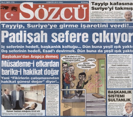 Sözcü Gazetesi Genel Yayın Yönetmeni