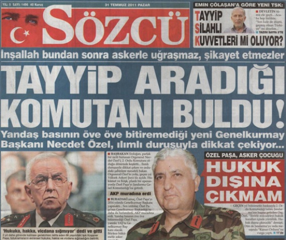 Sözcü Gazetesi Genel Yayın Yönetmeni