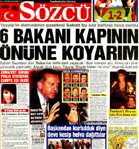 Sözcü Gazetesi Genel Yayın Yönetmeni