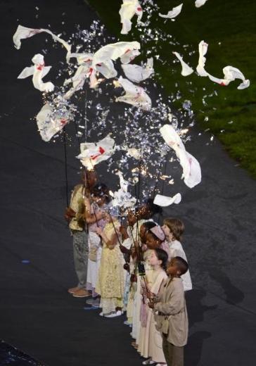 Londra Olimpiyatları açılışı