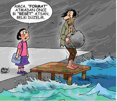 Gülmekten öldüren karikatürler