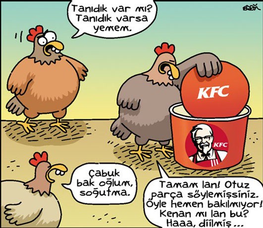 Hem güldüren hem düşündüren karikatürler