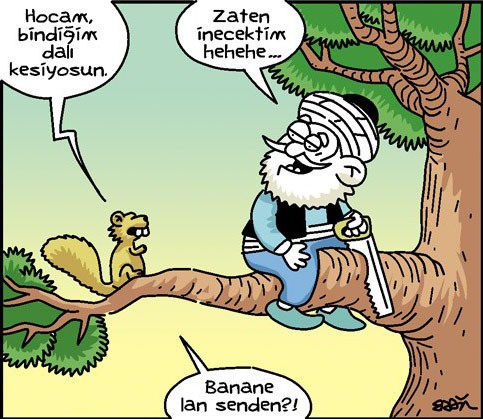 Hem güldüren hem düşündüren karikatürler