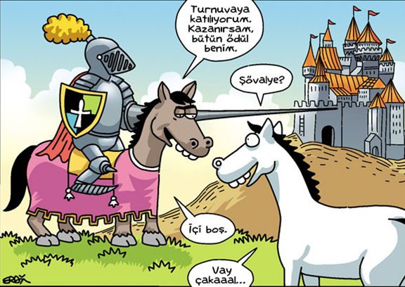 Hem güldüren hem düşündüren karikatürler