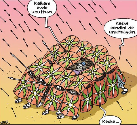 Hem güldüren hem düşündüren karikatürler