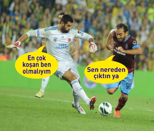 Fenerbahçe -Trabzonspor maçının fotoromanı