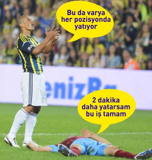 Fenerbahçe -Trabzonspor maçının fotoromanı