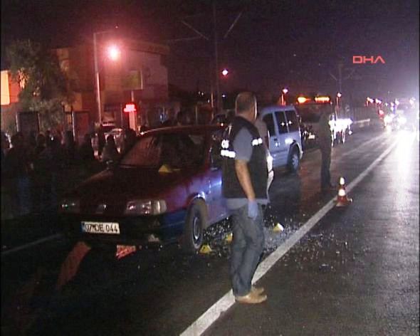 Antalya'da polise saldırı