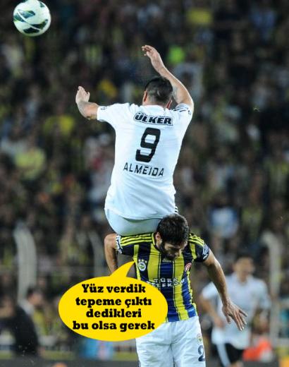 Fenerbahçe - Beşiktaş maçının fotoromanı