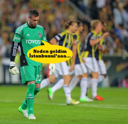 Fenerbahçe - Beşiktaş maçının fotoromanı