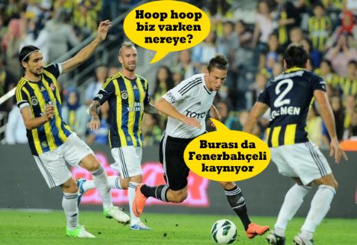 Fenerbahçe - Beşiktaş maçının fotoromanı