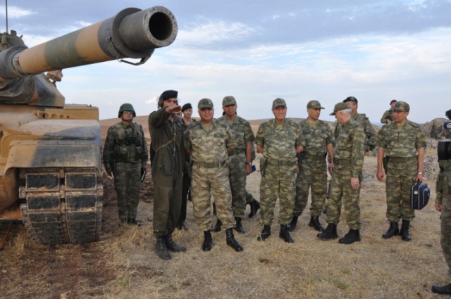 Org. Necdet Özel Suriye Sınırında