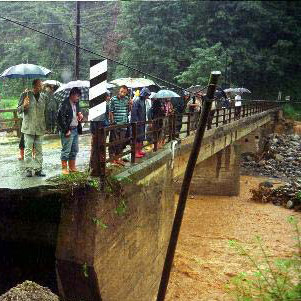 Rize'de sel baskını