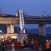 Çin'de tren kazası