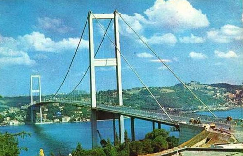 Boğaziçi Köprüsü'nün yapılışı