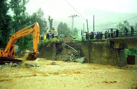 Rize'de sel baskını