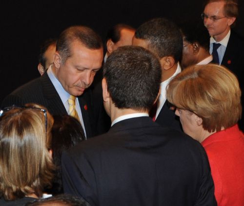 G-20 Zirvesi'nde Erdoğan liderlerle