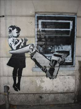 Sokağın gizemli sanatçısı Banksy