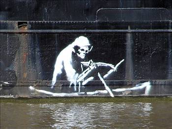 Sokağın gizemli sanatçısı Banksy