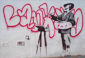 Sokağın gizemli sanatçısı Banksy