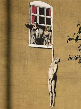 Sokağın gizemli sanatçısı Banksy