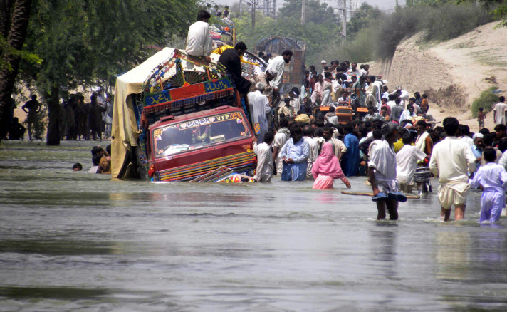 Pakistan'da sel felaketi