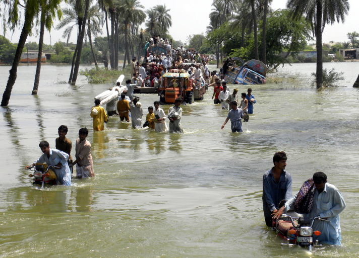 Pakistan'da sel felaketi