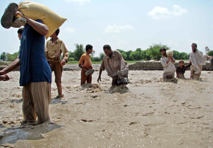 Pakistan'da sel felaketi