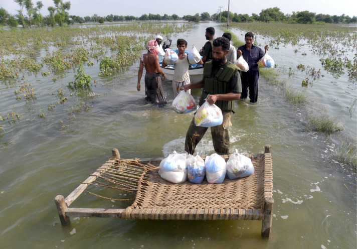 Pakistan'da sel felaketi