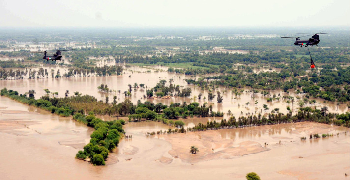 Pakistan'da sel felaketi