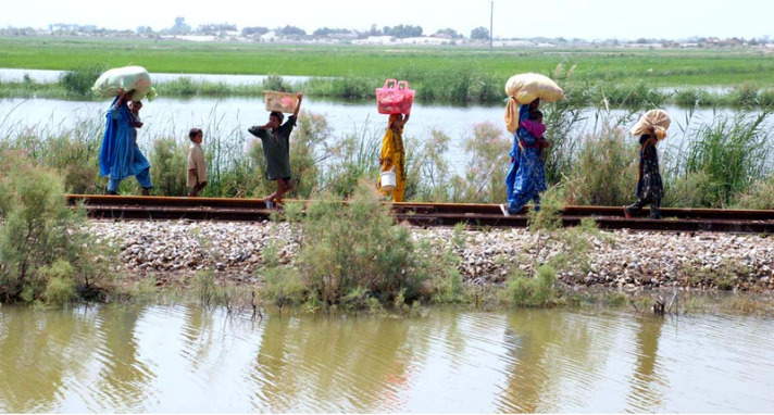 Pakistan'da sel felaketi